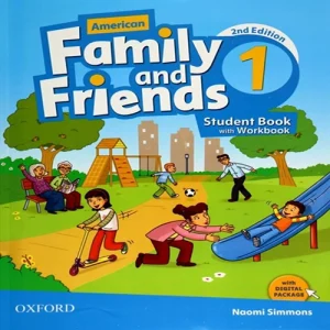 کتاب آمریکن فمیلی اند فرندز یک ویرایش دوم American Family and friends 1 2nd