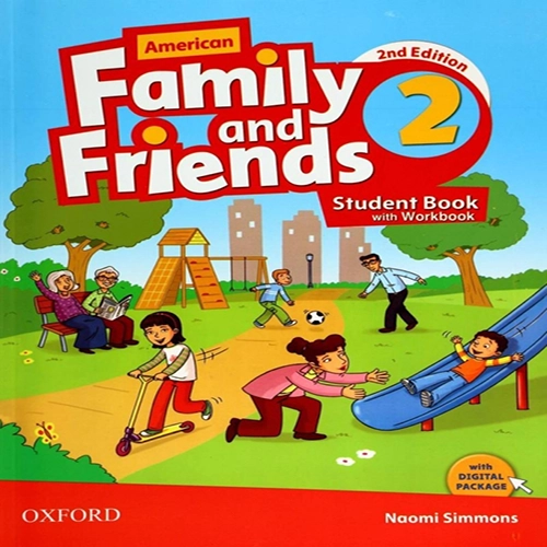 کتاب آمریکن فمیلی اند فرندز 2 ویرایش دوم American Family and Friend 2 2nd