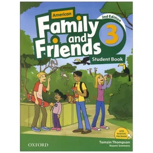کتاب آمریکن فمیلی اند فرندز سه ویرایش دوم American Family and Friend 3 2nd