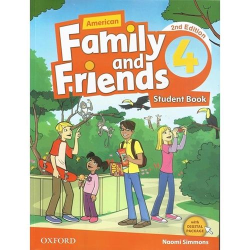 کتاب آمریکن فمیلی اند فرندز 4 ویرایش دوم American Family and Friend 4 2nd