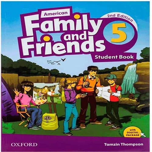 کتاب آمریکن فمیلی اند فرندز 5 ویرایش دوم American Family and Friend 5 2nd