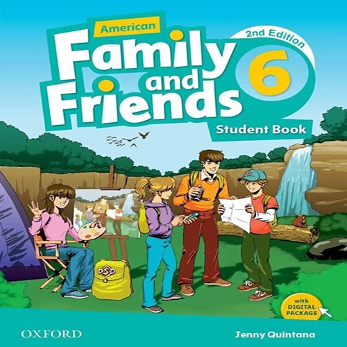 کتاب آمریکن فمیلی اند فرندز 6 ویرایش دوم American Family and Friend 6 2nd