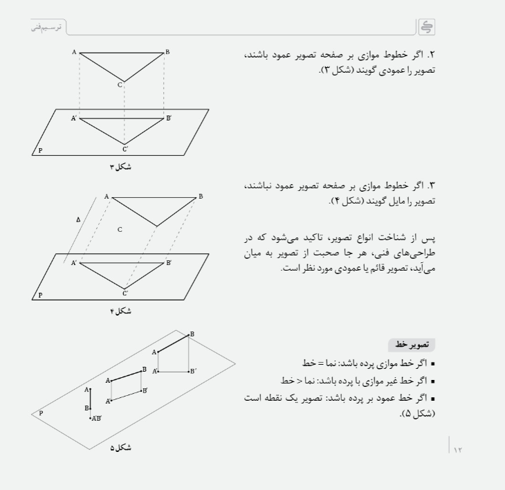 کتاب درس ترسیم فنی کارنامه کتاب - Image 9