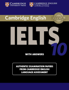 کمبریج انگلیش آیلتس Cambridge English IELTS 10